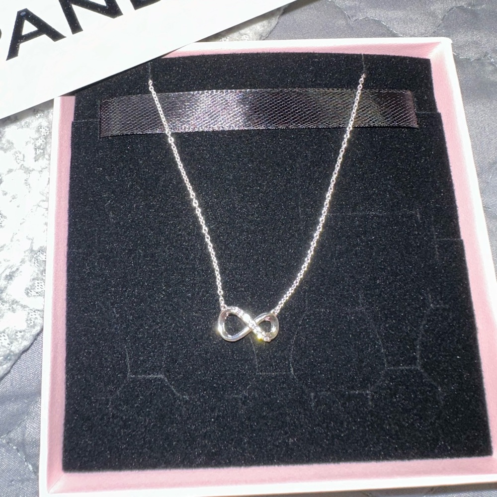 Pandora Infinity Necklace - NEVER WORN